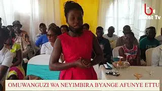 NEYIMBIRA BYANGE HANDOVER ,CHOCOLATE NE KAZIKOMBA BAGUDE MU BINTU
