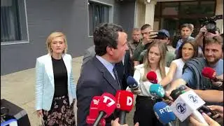 Kurti deklarohet para takimit me lideret politik