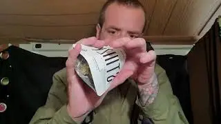 Stiiizy White Berry Ice strain review in the van