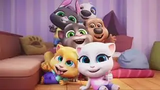 My talking Tom friends logo 2020