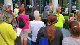 July 2, 2019 Immigrant Children Detention Protest at U.S. Rep. Kathy Castor's Office