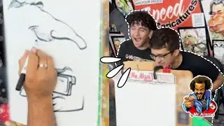 DRAWING their AMAZING styles in a SUPER EXAGGERATED and fun style😂