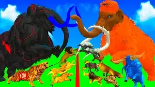Incredible Animals Race vs Dinosaurs vs Prehistoric Mammals Speed Race Run: Who Will Win?ARBS #2026
