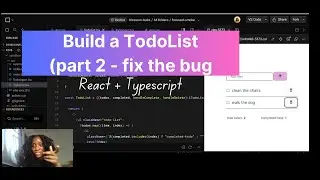 Build a Todolist part 2 (React + Typescript) | React Coding Challenge | Edit Todo