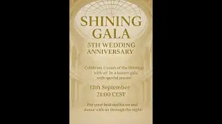 Midnight3D 5th Wedding Anniversary of the Shinings