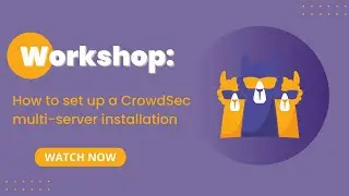 Workshop: How to set up a CrowdSec multi server installation