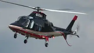 AW109 G-XUMA CASTLE AIR - AT THE GOODWOOD AIRFIELD - FESTIVAL OF SPEED VISITOR 13-7-2024
