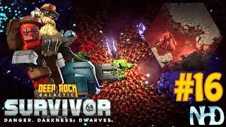 Let's Play Deep Rock Galactic: Survivor (Main Mission: Salt Pits - Engineer #16)