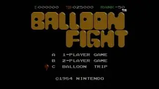 VS Balloon Fight (arcade) for the NES