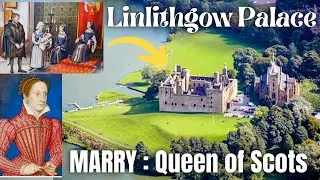 ​Linlithgow Palace Full Tour: Birthplace of Mary, Queen of Scots (Scotland Royal Ruins)