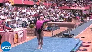 Heather Stepp Perfect 10 vault at 1993 NCAA Super Six