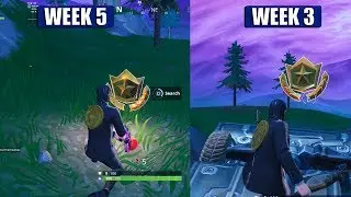 Season 9 Week 3 & 5 Secret Battlestar Location Guide (Utopia Challenges) - Fortnite Battle Royale