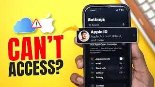 How to Fix Can't Access Apple ID or iCloud on iPhone | Fix Apple ID Issues