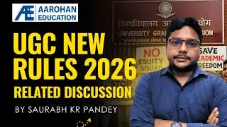 UGC New Rules 2026 related Discussion by Saurabh Kr Pandey