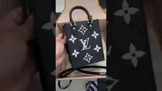 #unboxing my Petit sac plat in Monogram Empreinte leather
