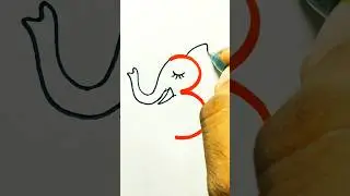 সহজে ছবি আঁকা শিখুন | Drawing for Beginners #shorts #youtubeshorts #art #drawing #trending #viral