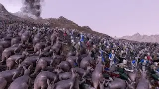 21000 Footmans VS 13000 Kangaroors - Ultimate Epic Battle Simulator 2 - UEBS 2