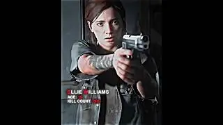 Ellie Williams In Tlou Part 1 Vs Part 2 | 4k Edit #elliewilliams