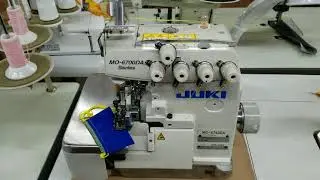 The Juki MO-6743DA 3, 4, 5 and 6 thread industrial serger