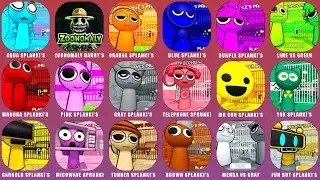 ROBLOX: AQUA SPLANKI'S,ZOONOMALY BARRY'S,ORANGE SPLANKI'S,BLUE SPLANKI'S,DURPLE SPLANKI...