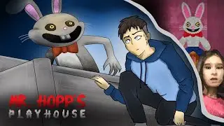 Hiding from Mr. Hopp | Mr. Hopp's Playhouse (Part 1) [Escape Artist Ending]