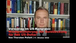 Vorschlag im US-Kongress: Wiedereinf&uuml;hrung der Golddeckung f&uuml;r den US-Dollar