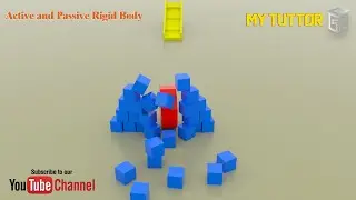 Autodesk Maya | Dynamics & VFX | Example for Active and Passive Rigid Object