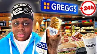 Can I SURVIVE on GREGGS for 24 Hours?