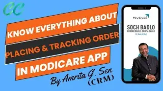 Know everything about Placing & Tracking order in Modicare App| Modicare| Chandan Chatterjee