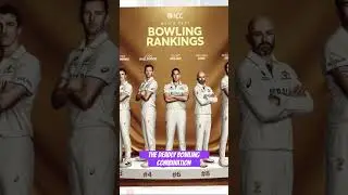 Australia&rsquo;s deadly Test bowling combination 🔥 #trending #testranking #bowling #starc #boland