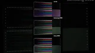 LG G2 vs Sony A95K vs Samsung S95B Ghosting Overshoot Test!