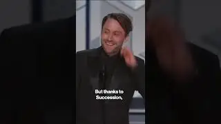 Kieran Culkin says, &ldquo;Suck it, Pedro!&rdquo; to fellow nominee Pedro Pascal in Golden Globes Speech #shorts