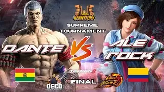 HDG DANTE (BOL) VS ALE ROCK (COL) RONDAS FINALES SUPREME TOURNAMENT TEKKEN 8