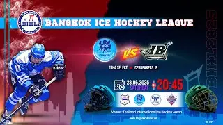 TIIHA SELECT vs ICEBREAKERS JR. | Bangkok Ice Hockey League 2025 | Game 27