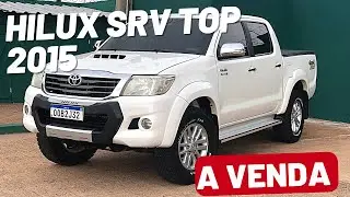 TOYOTA - HILUX SRV TOP 3.0 4X4 TURBO DIESEL 2015  |  À VENDA! #hilux4x4