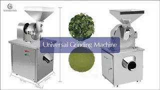 Simple Operation Universal Tea Leaf Grinding Machine | Tea Leaf Grinder | Solution-Pack