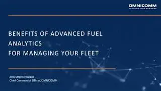 Geotab Connect 2019 Fuel Management