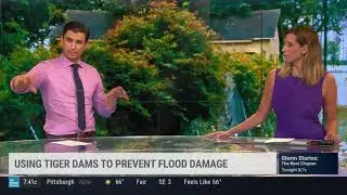 Using Tiger Dams to Prevent Flood Damage