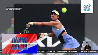 PH tennis player Alex Eala, bigo sa 1st round ng 2026 Australian Open | Unang Hirit