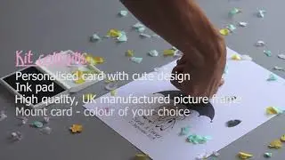 Personalised Wedding Guest Fingerprint Kit - Great accessory for weddings & civil partnerships