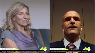 Massimo Morelli & Claudia Pavoletti at Traent Festival on Divers-ability on the sof&agrave;