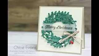 FB Live - Sprig Punch Wreath Card Tutorial