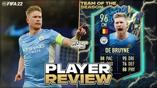 Лучший центральный ментор в FIFA! 🔥 Обзор игрока Кевина Де Брёйне (96 TOTS)! | FUT 22