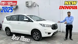 Toyota Innova Crysta 2025 Base Model Limited Edition Review ✅| Year End Discount Offer On Toyota Car