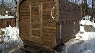 Видео-отзыв заказчика квадро-баня 3 метра (Стандарт)