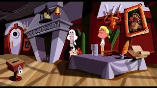 Day of the Tentacle Walkthrough #3 - Oil, Spaghetti, Bucket, Horse dentures, Squeaky mouse toy