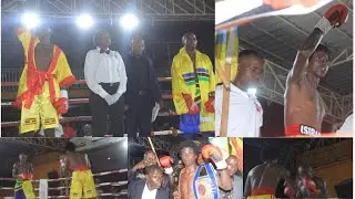 latib muwonge vs Ali mbukwa from kenya. Latib Muwonge wins by anonymous decision