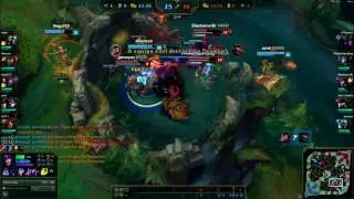 UOTB - Graves Roubo de Drag&atilde;o e Triple Kill