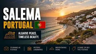 Salema, Portugal - 4K Aerial Drone Footage | Travel Video