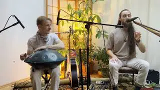 Powerful Handpan and Voice singing